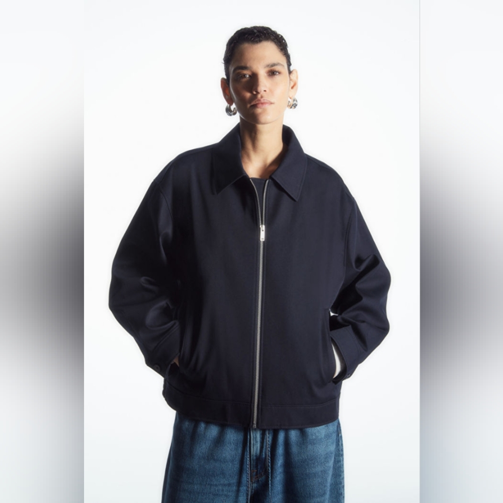 COS Chore Coat Utility Bomber Jacket